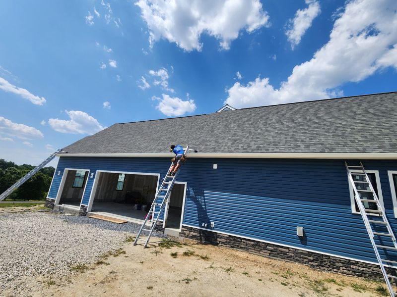 Recent Gutter Project in Moultrie