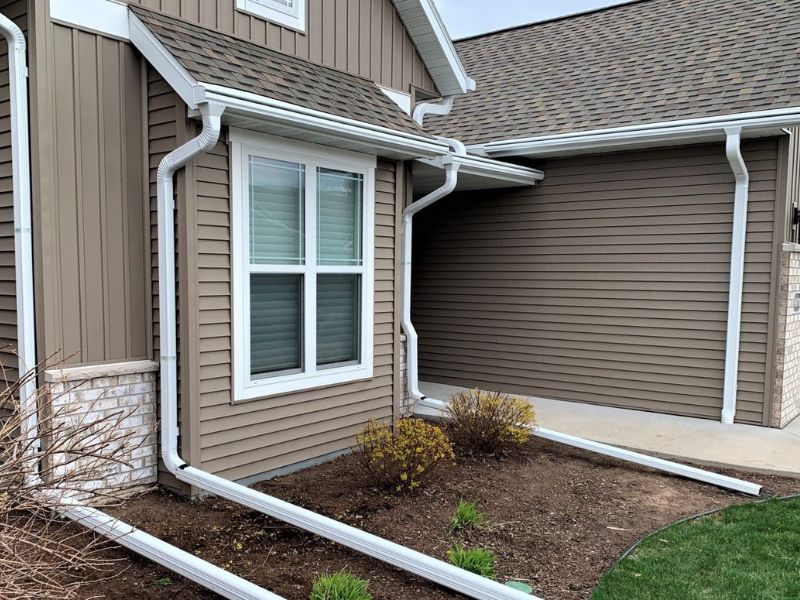 Recent Gutter Project in Moultrie
